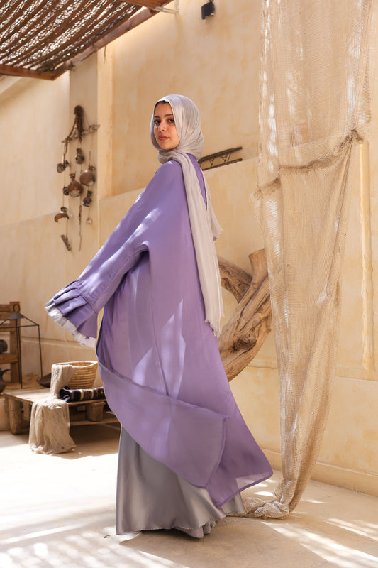 Ruffled Sleeve Kaftan