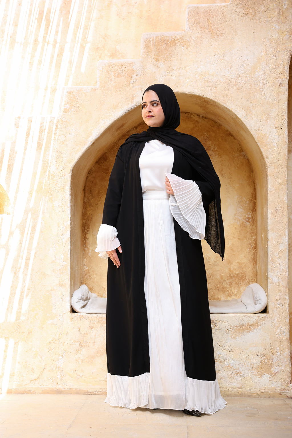 Fatima Open Abaya