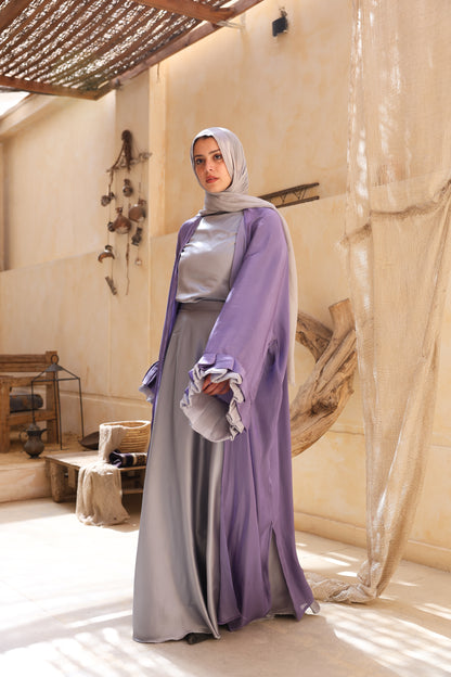 Ruffled Sleeve Kaftan