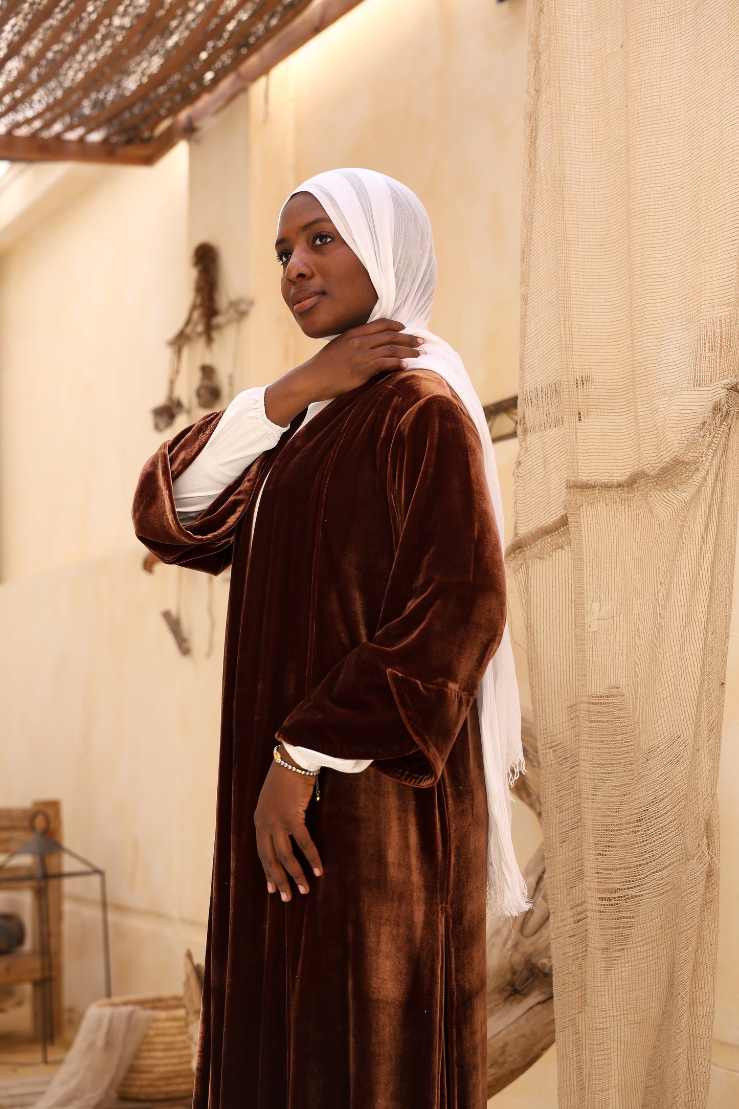 Basic Velvet Cardigan