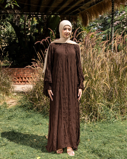 Crinkle Abaya