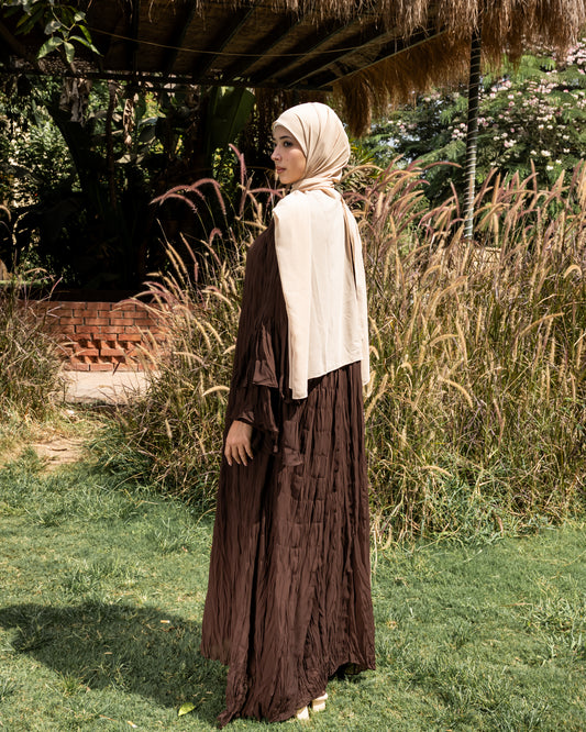 Crinkle Abaya