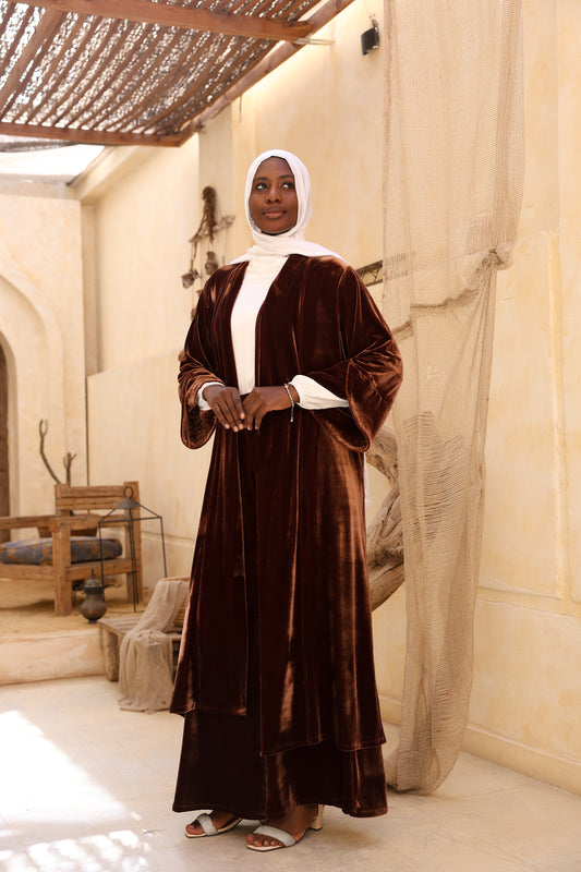 Basic Velvet Cardigan