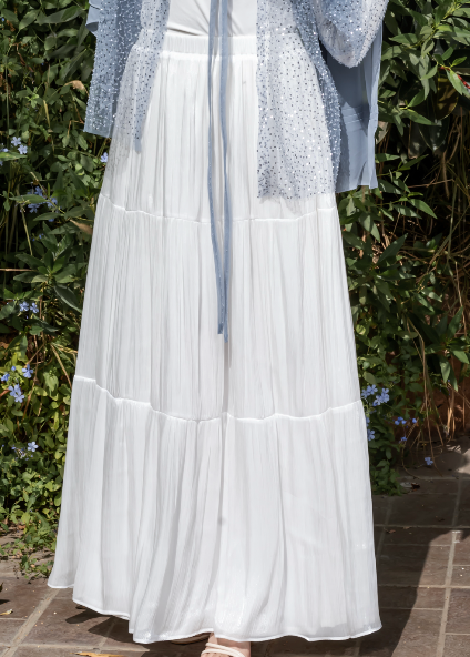 Layered Crinkle Skirt